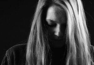 girl, sadness, dark